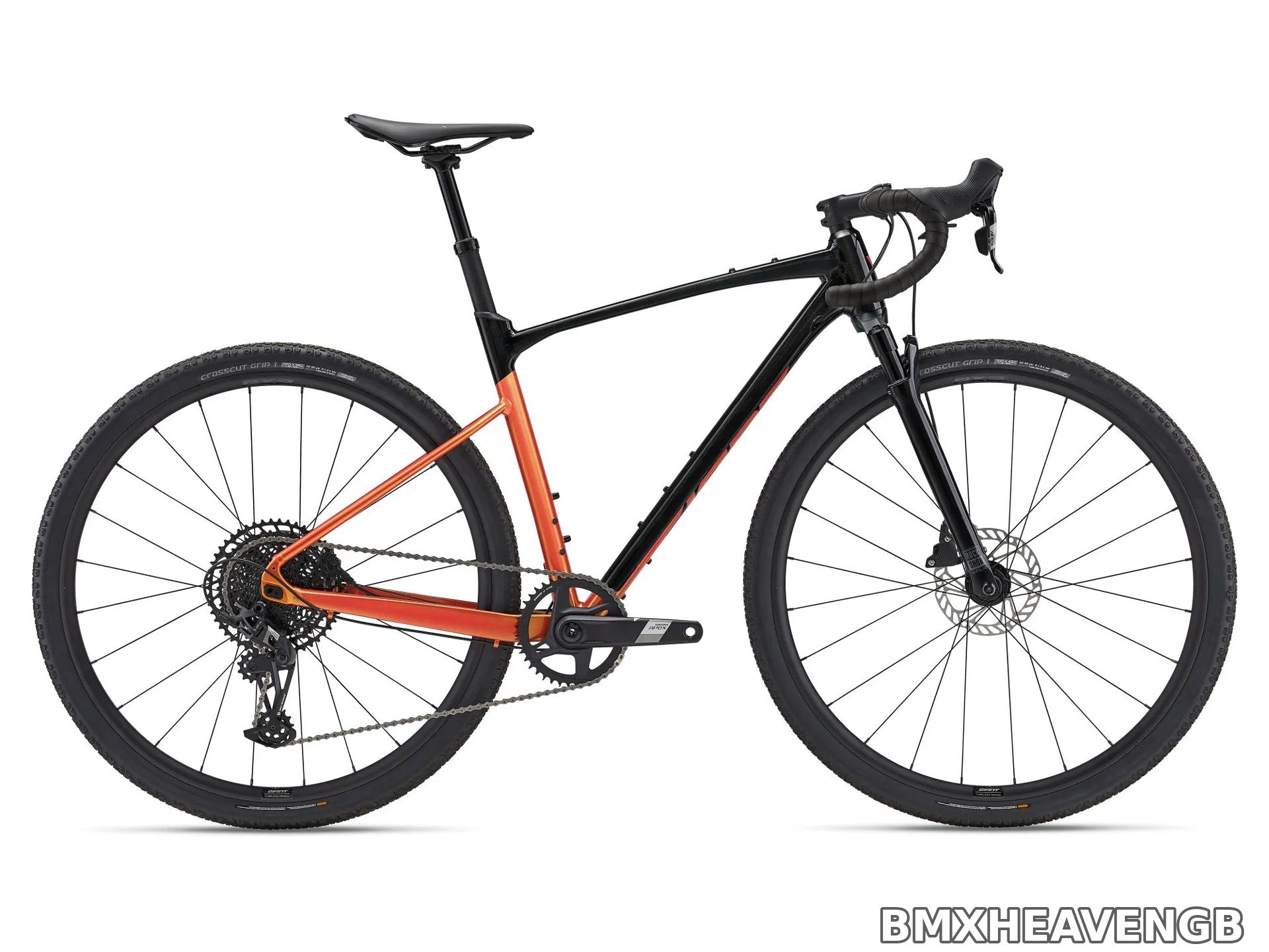 Giant Revolt X 1 — Suspension Gravel Bike (Helios Orange)