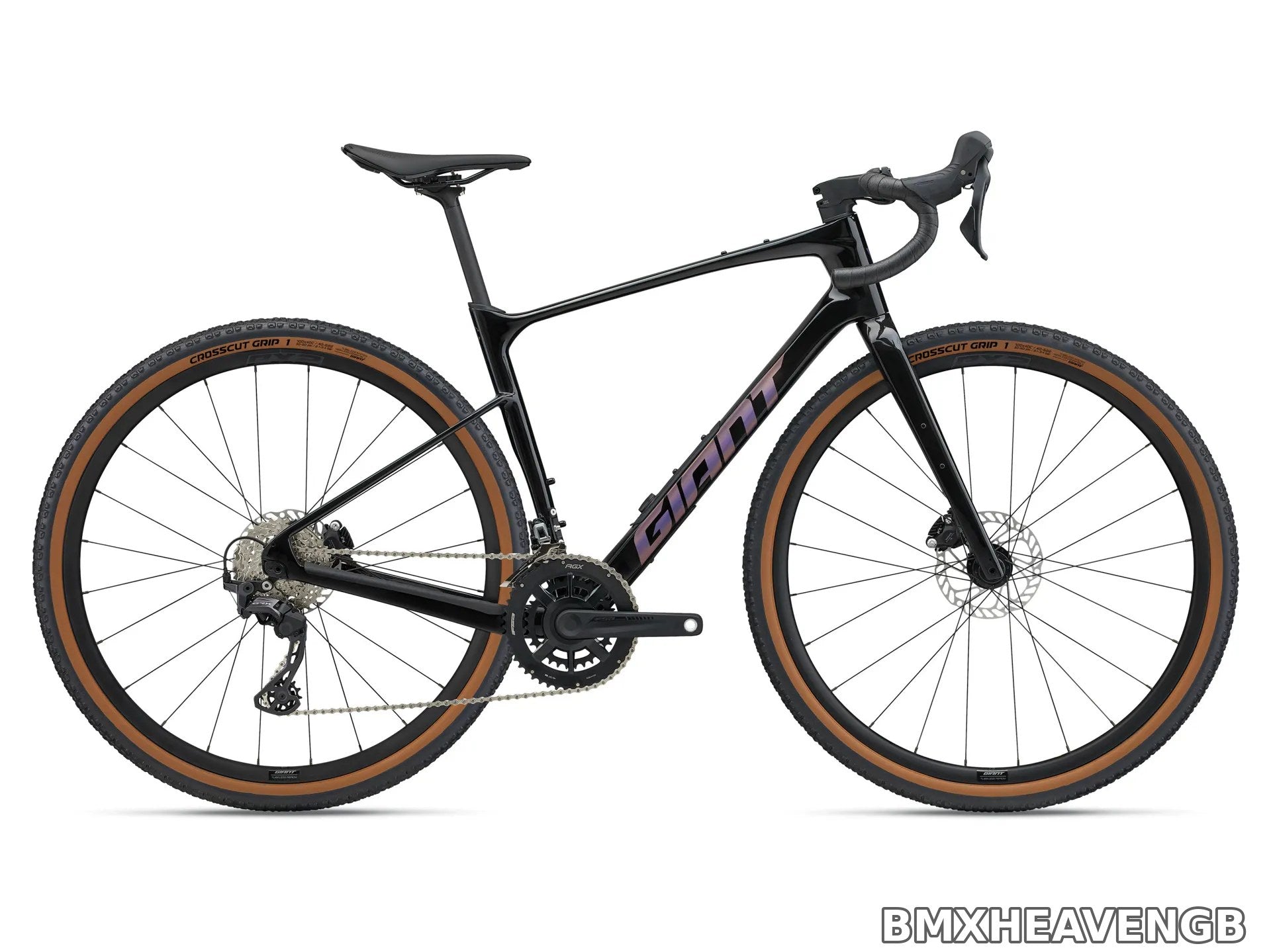 Giant Revolt Advanced 2 — Carbon Gravel Bike (Gloss Black)