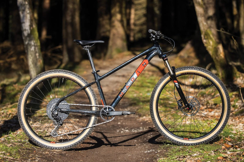 Rockrider AM 100 — Trail Hardtail (Black/Lime)