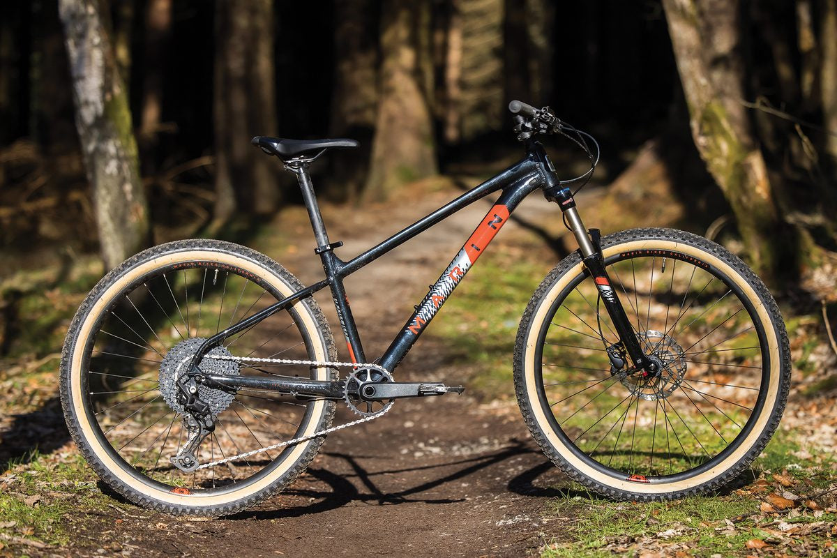 Rockrider AM 100 — Trail Hardtail (Black/Lime)