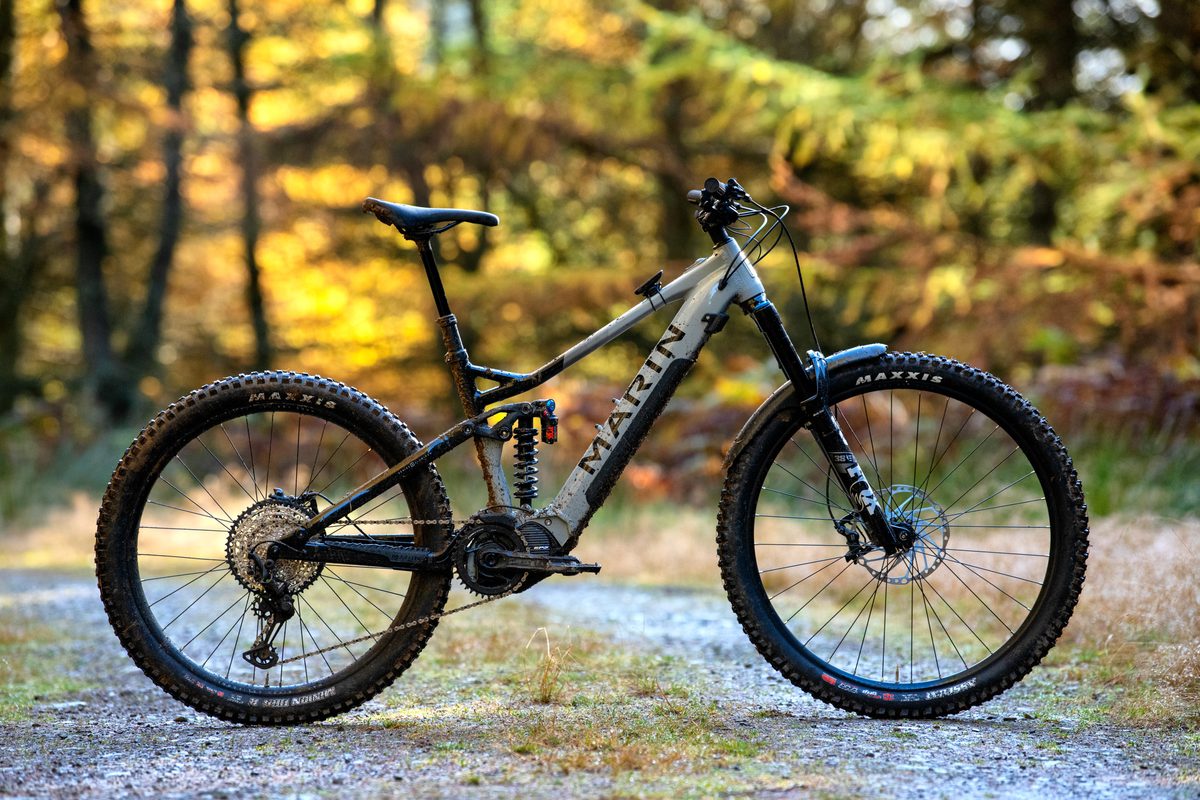 Marin Alpine Trail E2 — Full-Suspension E-MTB (Charcoal)