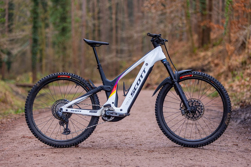 Scott Patron 900 eMTB — Full-Suspension E-MTB (Grey/Yellow)