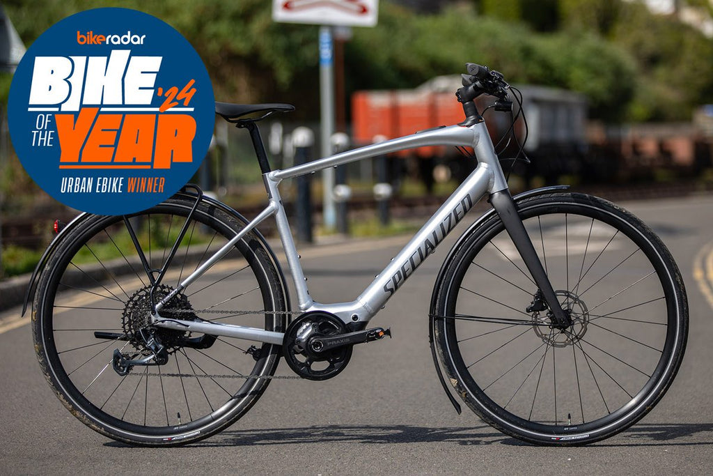 Specialized Turbo Vado SL 5.0 EQ — Electric Hybrid (Satin Black / Liquid Silver)