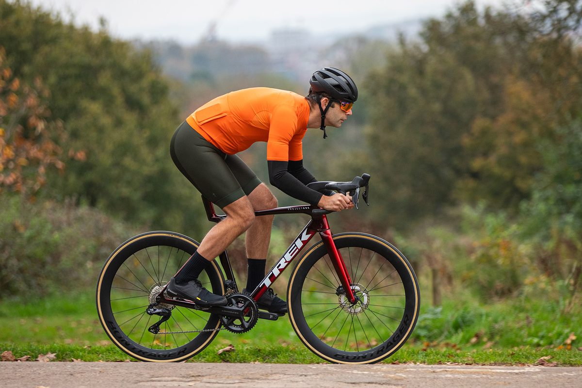 Trek Madone SLR 6 Gen 8 — Carbon Aero Road (Project One Red Smoke)