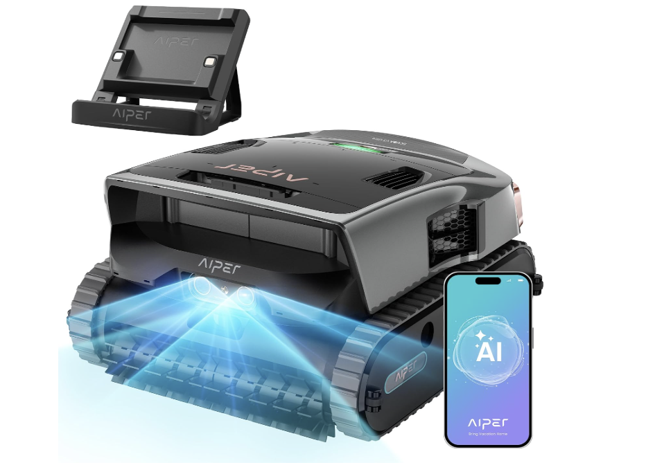 Aiper Scuba V3 Ultra Dual AI Vision Robotic Pool Cleaner & Skimmer
