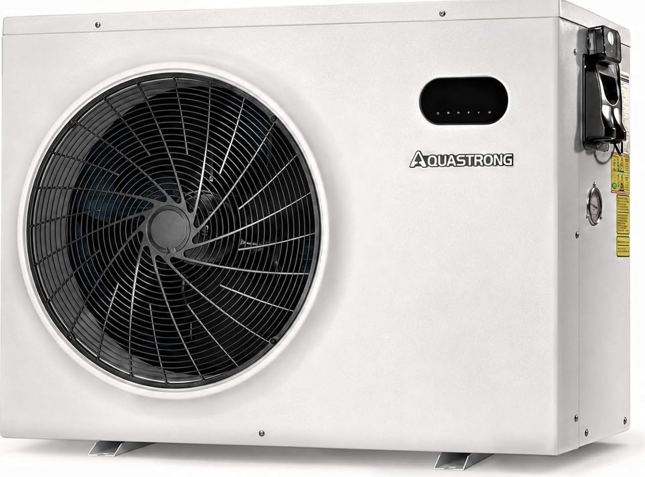 AQUASTRONG Pool Heater for Above-Ground & In-Ground Pools, 18' × 37' × 48"