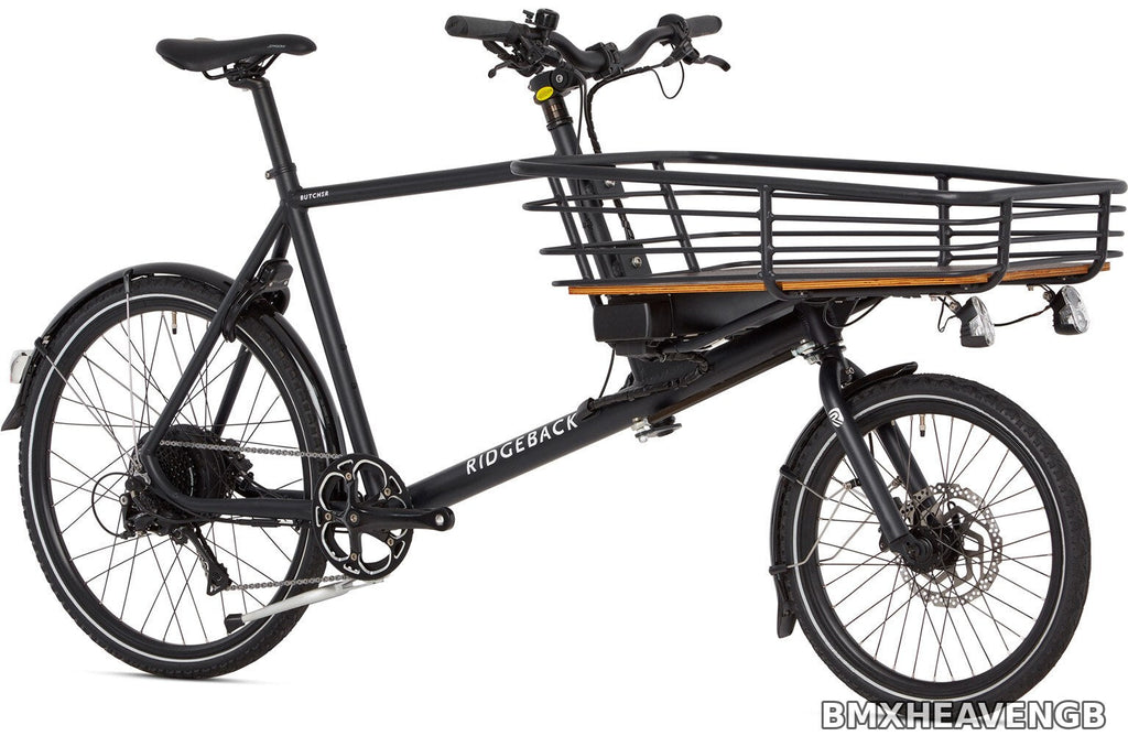 Ridgeback Butcher — Compact Two-Wheel E-Cargo Bike
