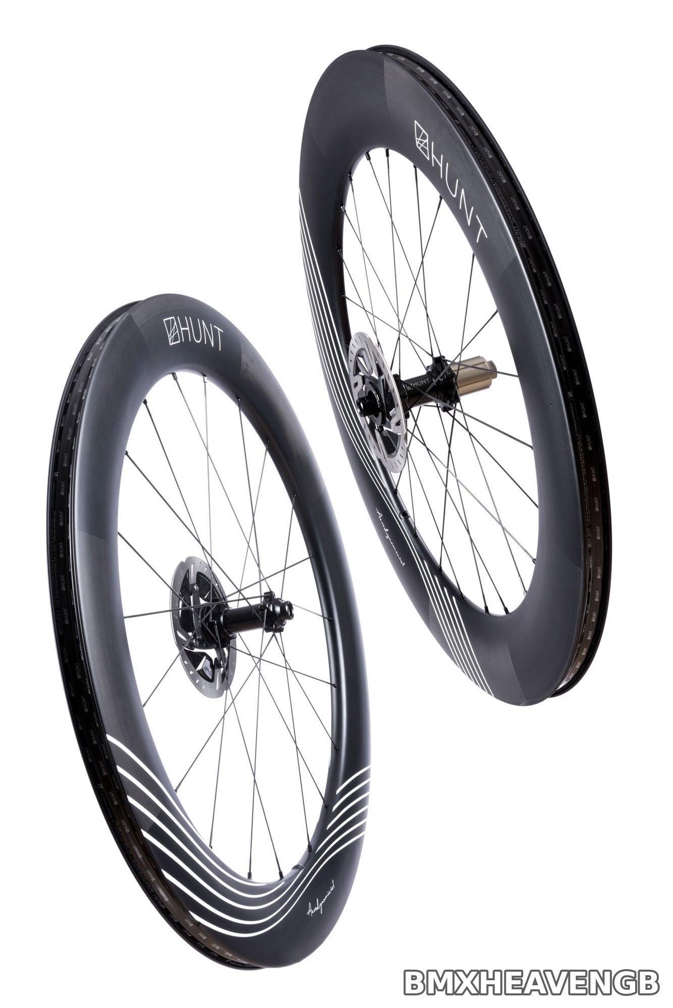 Hunt 8387 Aerodynamicist — Carbon Disc Aero Road Wheelset