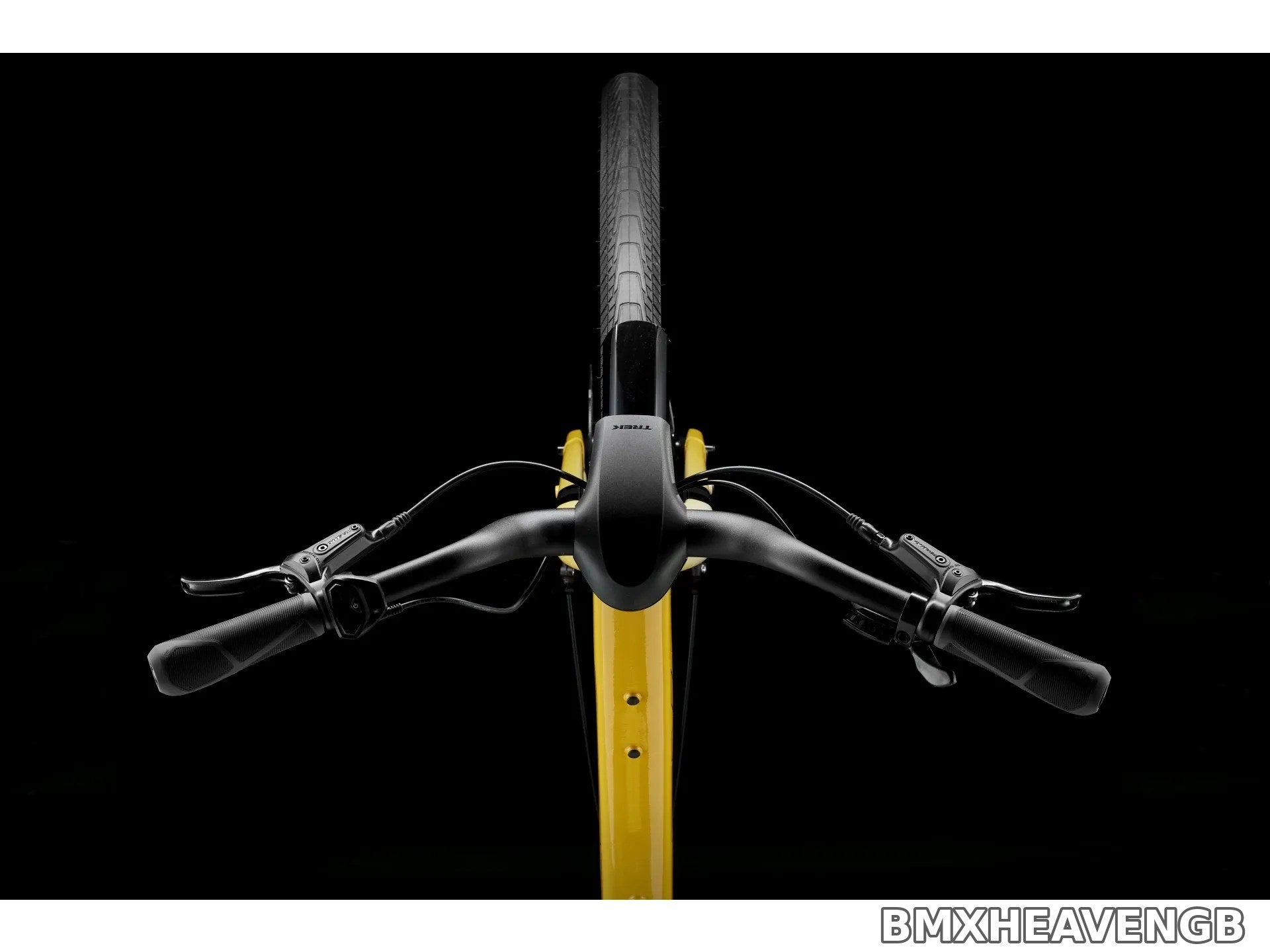 Trek Verve+ 1 Lowstep LT — Electric Hybrid Bike (Baja Yellow)